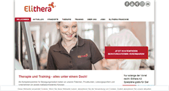 Desktop Screenshot of elithera.de